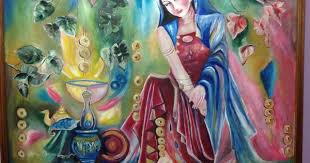 رسم بالالوان الزيتيه على القماش قياس ١٢٠ ١٦٠ art painting