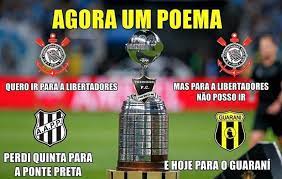 Guaraní clasificó a la fase 3 de la #conmebol #libertadores tras perder por 2 a 1 frente a corinthians pero lograr la ventaja. Fregues Do Guarani Corinthians Nao E Perdoado Apos Derrota Veja Memes Galerias
