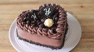 Heart shaped black forest birthday cake for lover 2happybirthday. How To Make Heart Shape Chocolate Cake Without Pan Valentines Day Ideas Moistest Cake Youtube