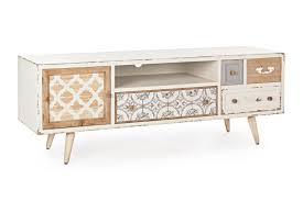 Faites votre choix parmi tous les modèles en verre. Meuble Tv Scandinave En Bois Peint Et A Motifs Hellin