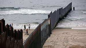 Maybe you would like to learn more about one of these? Where The Border Fence Meets The Sea A Strange Beach Scene Contrasting The U S And Mexico Los Angeles Times