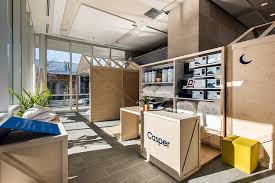 Case Study Casper Mattress Showroom Unique Spaces Case Study
