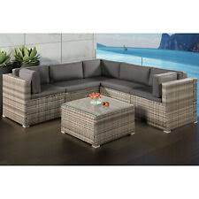 11 in welchen onlineshops sind rattanmöbel besonders. Artlife Nassau Polyrattan Lounge Sitzgruppe Beige Grau 200132 Gunstig Kaufen Ebay