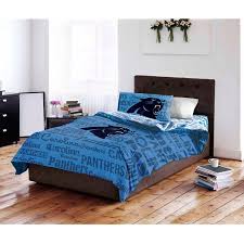 Panthers carolina nfl license bedding specialty logos team charlotte plates drapes teams wbtv nc plate north previous unveil 1995 since. Nfl Carolina Panthers Bed In A Bag Complete Bedding Set As Low As 65 84 Upc 087918699427 Dexter Clearance