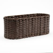 See more ideas about basket, wicker, basket weaving. Sonoma Goods For Life Bath Woven Wicker Tank Topper Basket