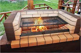 Clean each brick with the sponge, making sure you remove the excess mortar and soak the sponge in water regularly. Extraordinary Authenticity In 41 Barbecue And Grill Design Ideas For Your Parties Barbecue Design Grill Design Backyard Grilling