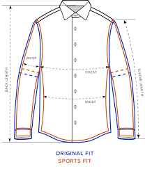 Size Guide Fit Guide Rodd Gunn