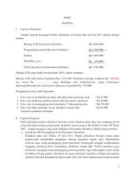 Contoh sk panitia kegiatan sosialisasi. Laporan Kegiatan Panitia Akreditasi Rsd Kol