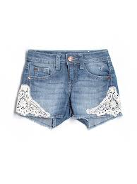 check it out justice jeans denim shorts for 6 99 on thredup