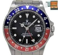 Rolex GMT Master II Pepsi 40mm Steel 16710 Automatic ROLEX ...