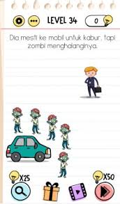 Kunci Jawaban Brain Test Level 31 40 Lengkap Dengan Gambar