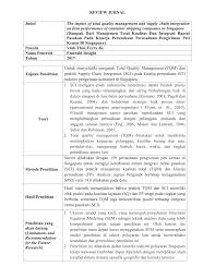 Pada pertengahan istilah entrepeneur digunakan. Review Jurnal Vinh Thai Ferry Jie