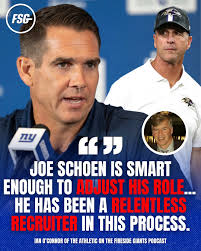 Joe Schoen could “adjust his role” to secure John Harbaugh, per The  Athletic's Ian O'Connor. Schoen has been a “relentless recruiter” of  Harbaugh despite knowing he would need to give up a