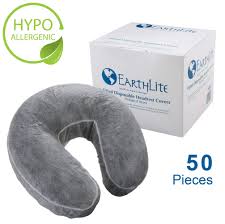 Earthlite Fitted Disposable Face Cradle Covers Medical Grade Soft Non Sticking Massage Face Covers Headrest Covers F Face Cradle Cover Face Cradle Headrest