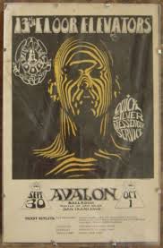 Alton Kelly 13th Floor Elevators Poster 1966 Legendary Artist Alton Kelley Created A Graphic Style That S Concert Poster Art Psychedelic Poster Rock Posters