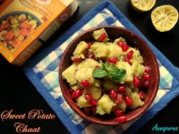 Their creamy texture warms you up from inside out. Annapurna Sweet Potato Chat Shakarkand Ki Chat North Indian Street Food Recipe