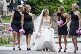 You're not wedding day ready until you have all your bridesmaids dresses ready. Short Black Bridesmaid Dress Fashion Dresses