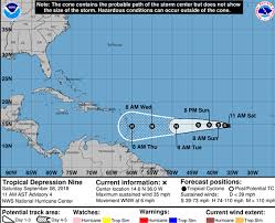 Centro nacional de huracanes (es) yhdysvaltain. Centro Nacional De Huracanes Vigila Depresion Tropical En El Caribe La Jornada