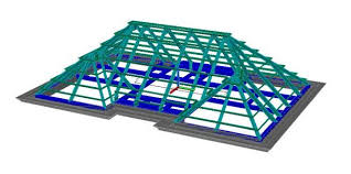 Download detail kolom gambar kerja autocad file dwg. Rangka Atap Baja 3d In Autocad Cad Download 3 62 Mb Bibliocad