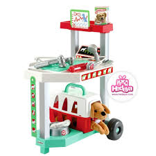 Hedeya 15 Pieces Vets Trolley Set Pretend Play Toys Kitchen Sets For Kids Appliances Pictures Toys