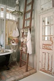 The bathroom almost looks like a room, in most cases painted white or another pale color such as pink. 15 Lovely Shabby Chic Bathroom Decor Ideas