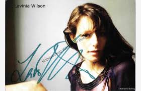 Original Autogramm Lavinia Wilson /// Autograph signiert signed signee  Lavinia …
