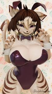 original, original character, dividebyzero, big breasts, bunnysuit - Rule  34 World