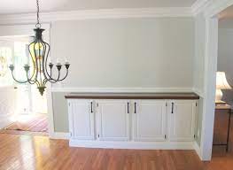 Building A Buffet With Kitchen Cabinets Built In Buffet Diy Sideboard Buffet Built In Shelves Living Room