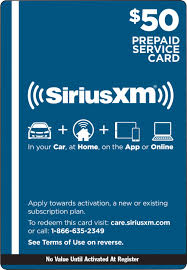Check spelling or type a new query. 50 Prepaid Service Card For Siriusxm Satellite Radio Multi Sirius Xm Best Buy