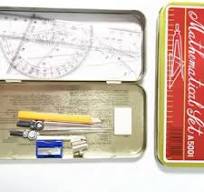 Divider Geometry Box - Metal Math Set for Students