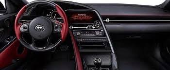 Maybe you would like to learn more about one of these? 2020 Toyota Supra Mk Iv Dashboard Concept Shows Driver Centric Console Autoevolution