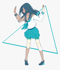 The image is png format with a clean transparent background. Blue Anime Aesthetic Png Png Download Anime Aesthetic Vaporwave Anime Transparent Png Transparent Png Image Pngitem