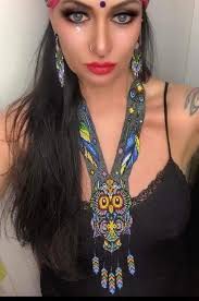 Hi everyone! I wanted to share some of our creations with you. made this  from beads