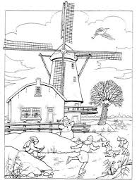 Free coloring sheets to print and download. Pin On Windmill And Its Function Coloring Pictures
