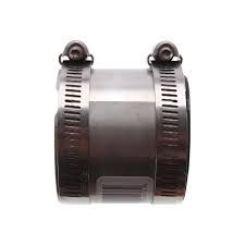 All the leaking joints are connections between pvc & cast iron. Rubber Shielded Coupling Pvc To Cast Iron Or Cast Iron To Pvc 1 1 2 X 1 8 Af Supply