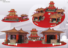 This Chinese New Year Decoration Have Been Confirm By 1 Borneo Shopping Mall Chinese New Year Decorations Exhibition Booth Design Festival Design