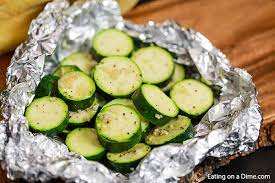 Slice zucchini super thin so it cooks all the way through. Grilled Zucchini Foil Pack Recipe Easy Grilled Zucchini Recipe