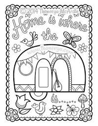 Happy Campers Coloring Book By Thaneeya Mcardle Coloring Pages Coloring Books Coloring Book Pages
