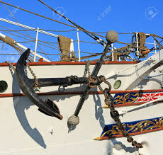Anchor Of Old Sailing Ship Image Assembled From Two Frames Old Sailing Ships Sailing Ships Ship