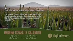 Hebrew Israelite Calendar 2021 2022 Kingdom Preppers