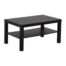 I am so incredibly happy with my coffee table! 42 Off Ikea Ikea Black Coffee Table Tables