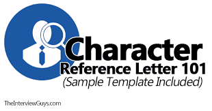 Be sure to include the name of the person you're providing the reference for in the subject line. Character Reference Letter 101 Sample Template Included