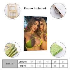 Amazon.com: Lyna Perez Sexy Swimsuit Model Poster Big Bust Room  Aesthetics22 Poster Decorative Painting Canvas Wall Art Living Room Posters  Bedroom Painting 20x30inch(50x75cm): Posters & Prints