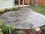Grey Flagstone Stamped Concrete