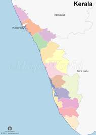 Additional 223 cases, 2273 tests, 9 deaths, and 205 recoveries have been added to respective cumulative counts from mzimba north district and were registered from 3 to 17 february 2021. source. Kerala Districts Outline Map Outline Map Of Kerala Districts