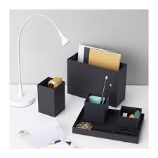 Tjena Organiseur Bureau Noir 18x17 Cm Ikea Rangement Bureau Organiseur Bureau Ikea