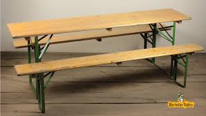 The set can be used both indoor and outdoor and is easy to store when not in use due to the foldable legs. Buy Bierkeller Tables Benches Authentic German Oktoberfest