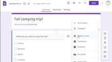 How to create a survey using Google Forms | Laptop Mag