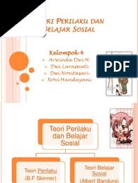 Faktor kognitif berupa ekspektasi siswa untuk meraih keberhasilan, Teori Perilaku Dan Belajar Sosial