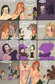 Post 1222511: Aela_the_Huntress Babette Breton comic Companions  Dark_Brotherhood Lydia markydaysaid Sanguine Skyrim The_Elder_Scrolls  vampire werewolf